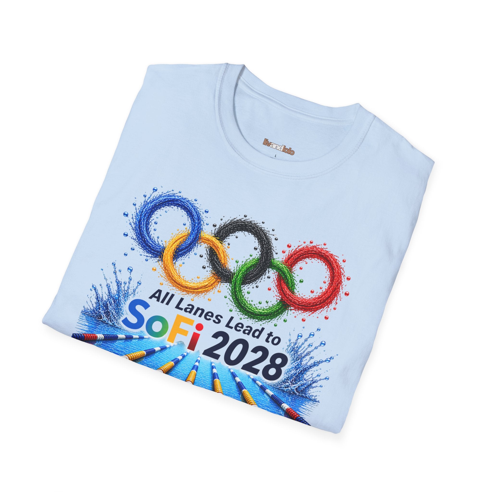 Adult Tee — ‘All Lanes Lead to SoFi 2028’