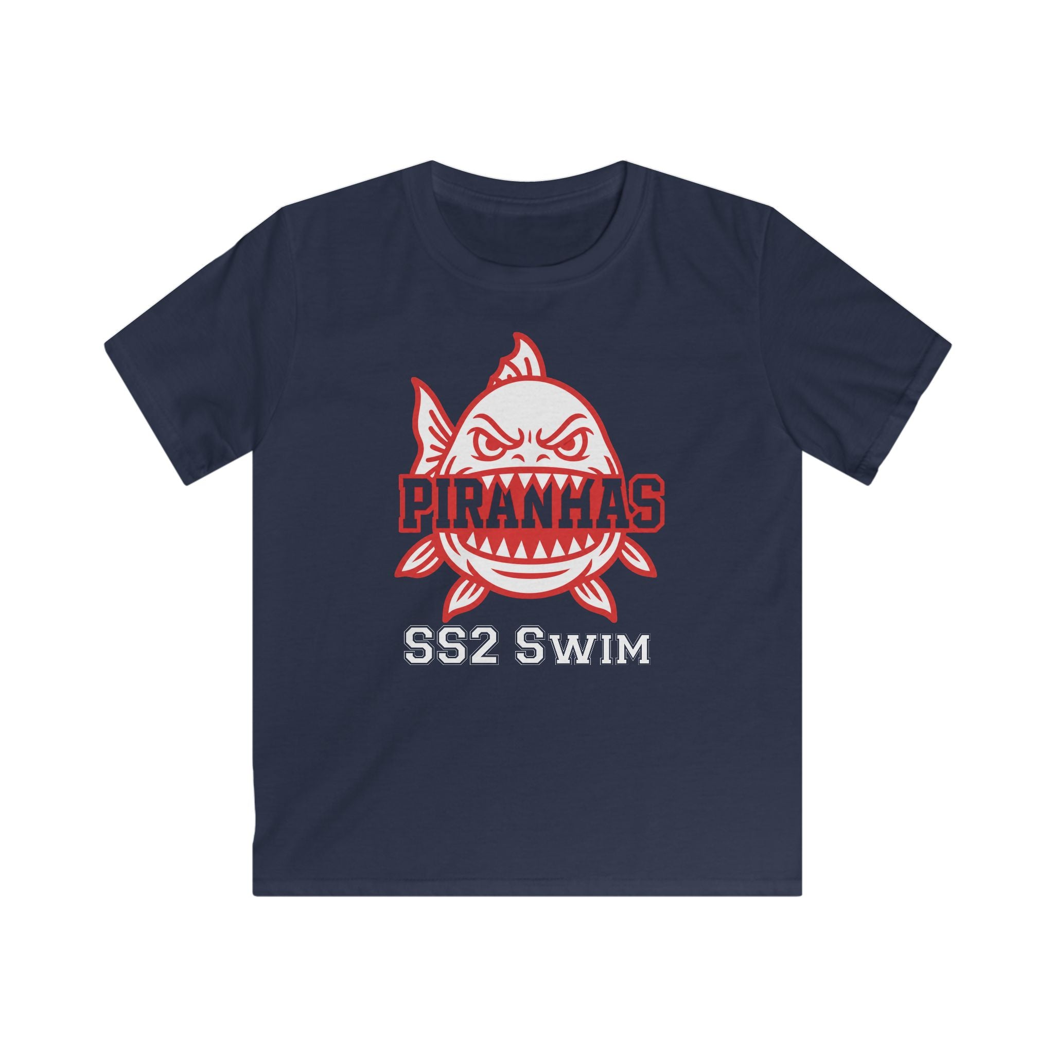Youth Piranhas SS2 Swim T-Shirt