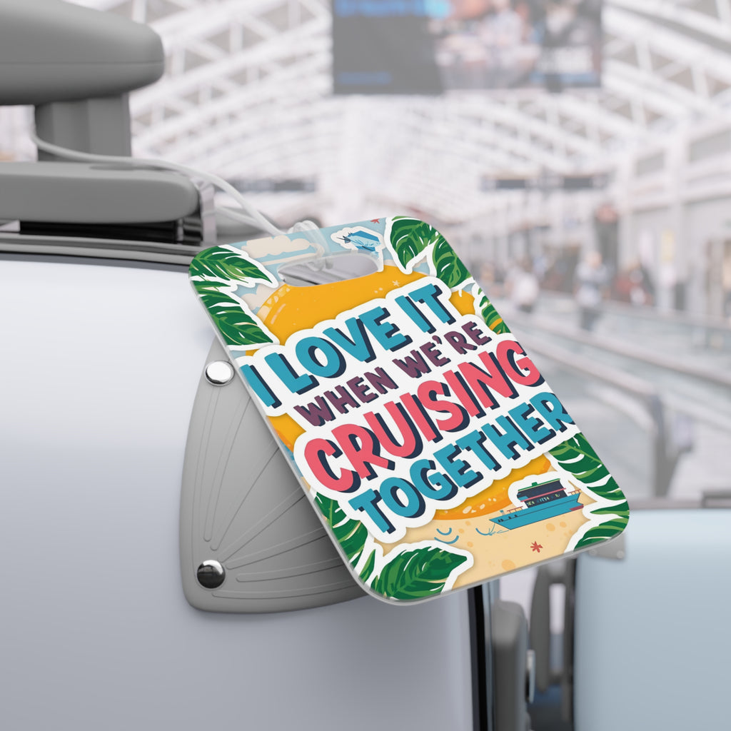 Cruising Together Luggage Tag