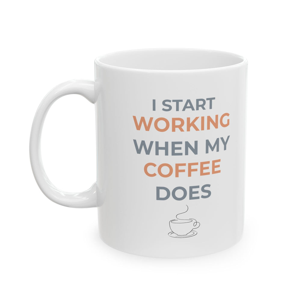 Ceramic Mug - for Home or Office, Perfect Gift for Friends, Birthday, or Self-Care