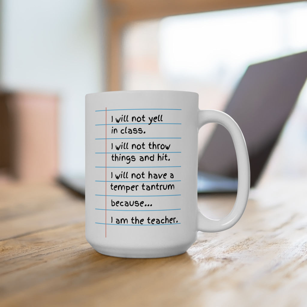 Teacher Appreciation Ceramic Mug, Gifts for Educators