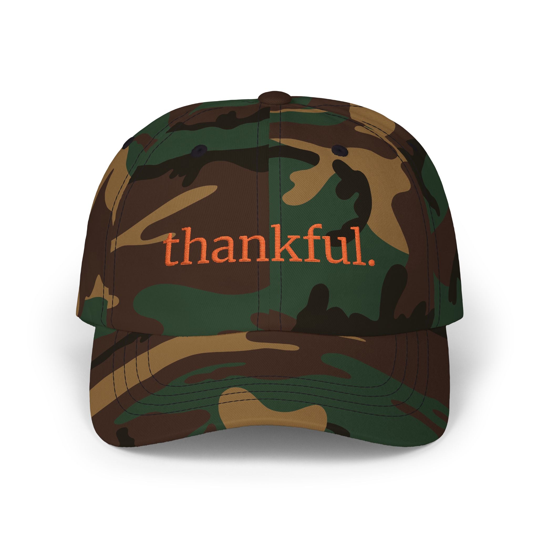 Thankful — Embroidered Cap