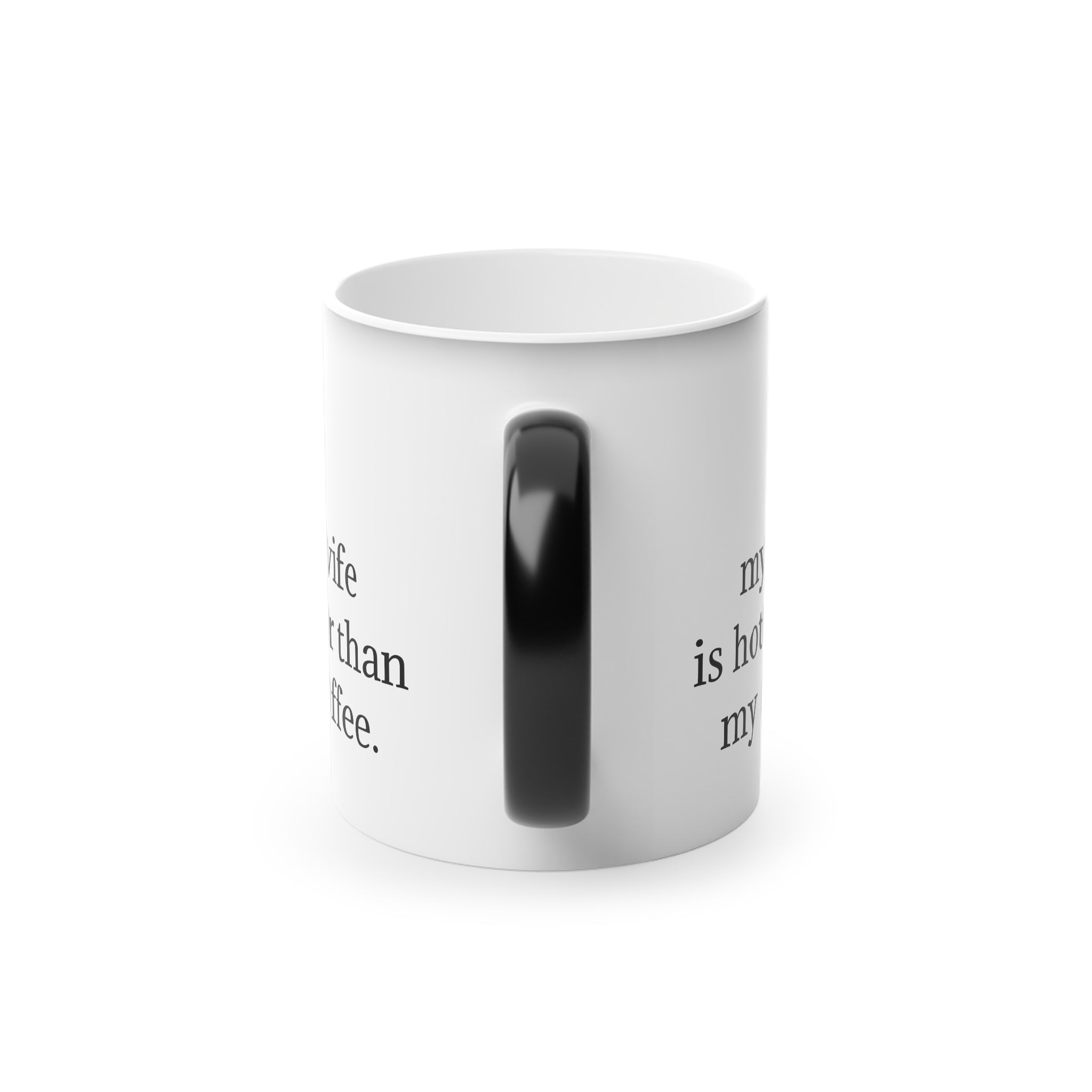 Color-Changing Coffee Mug — Heat Reveal