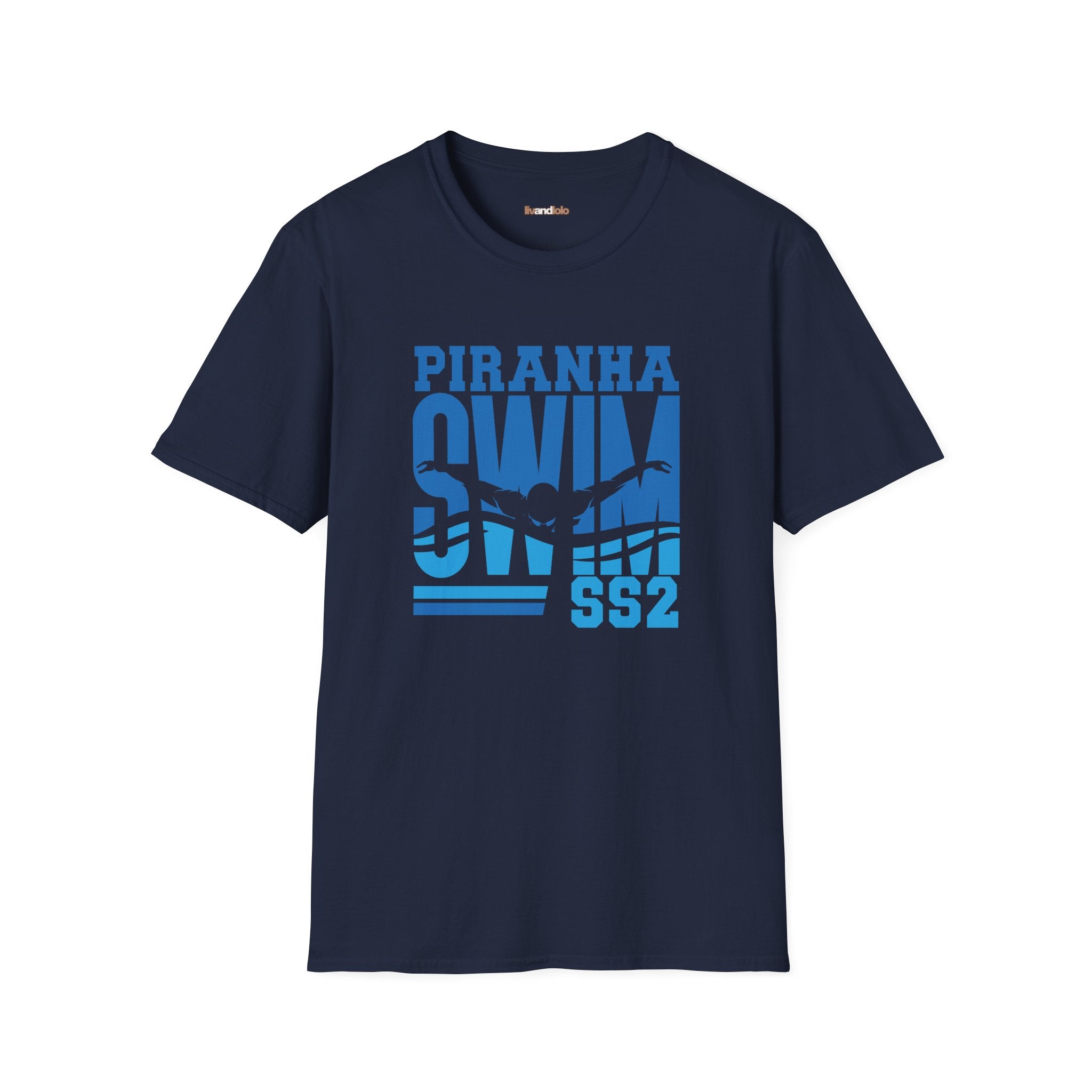 Adult Piranha Swim Team Tee