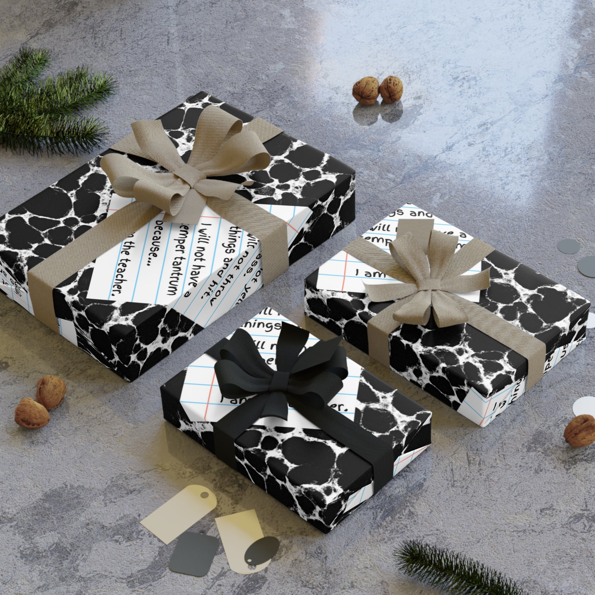 Teacher Appreciation Gift Wrap
