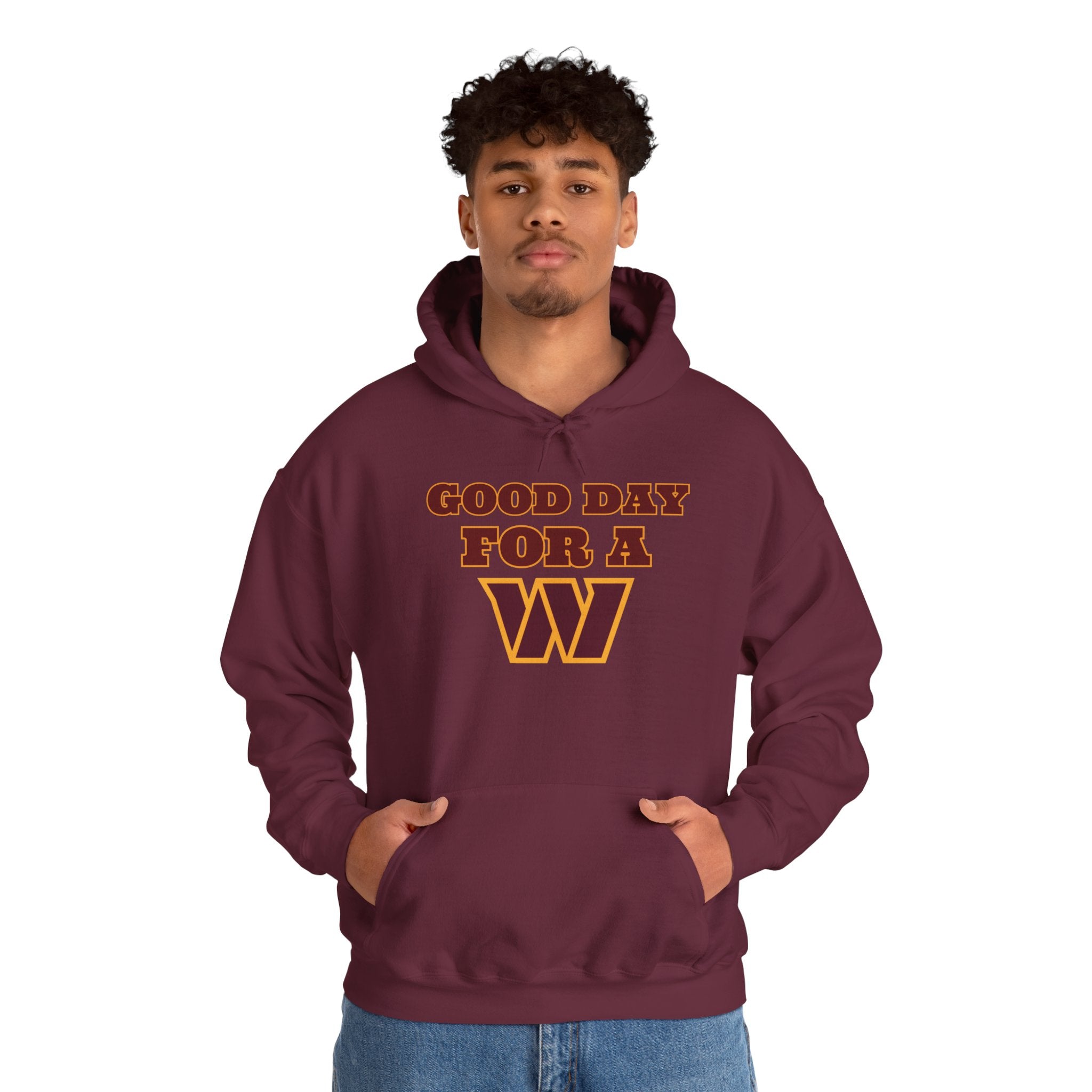 Fan Gear - Good Day for a W | Unisex Hooded Sweatshirt