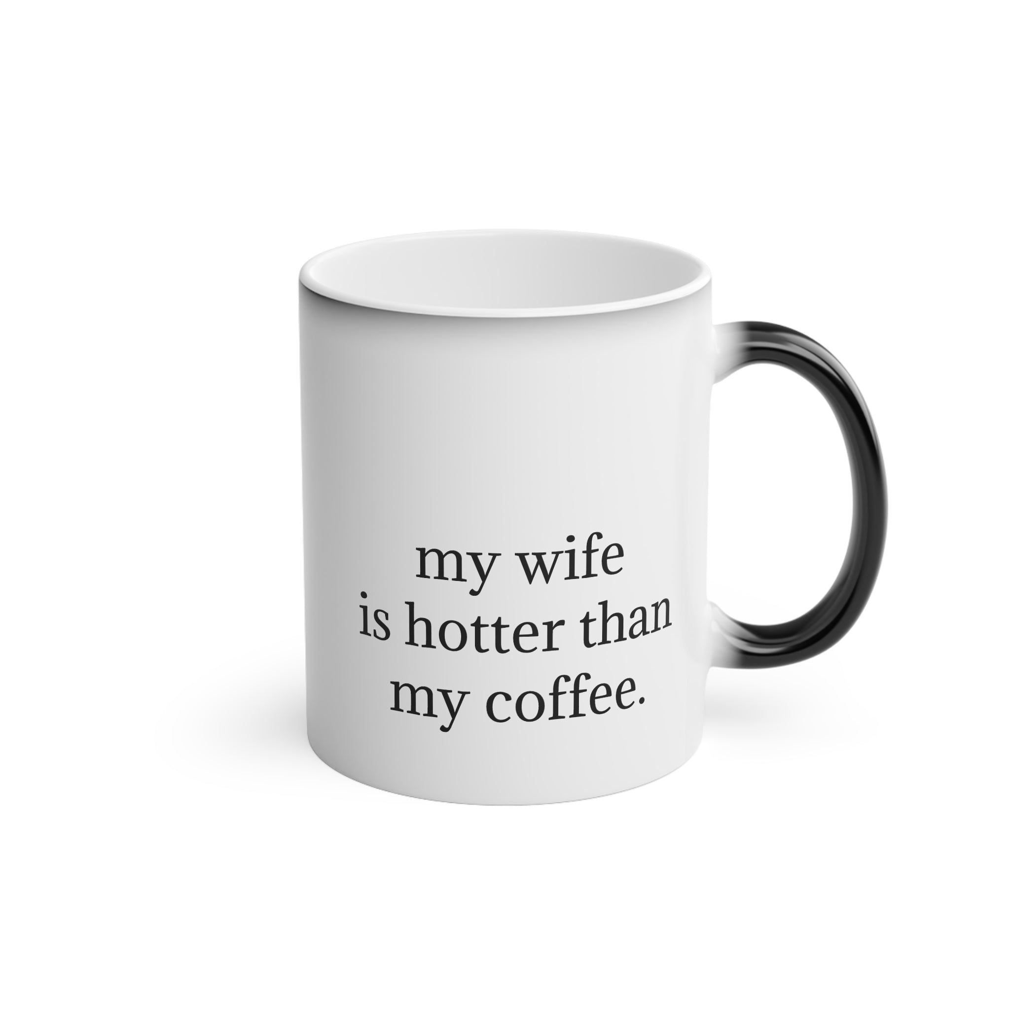 Color-Changing Coffee Mug — Heat Reveal