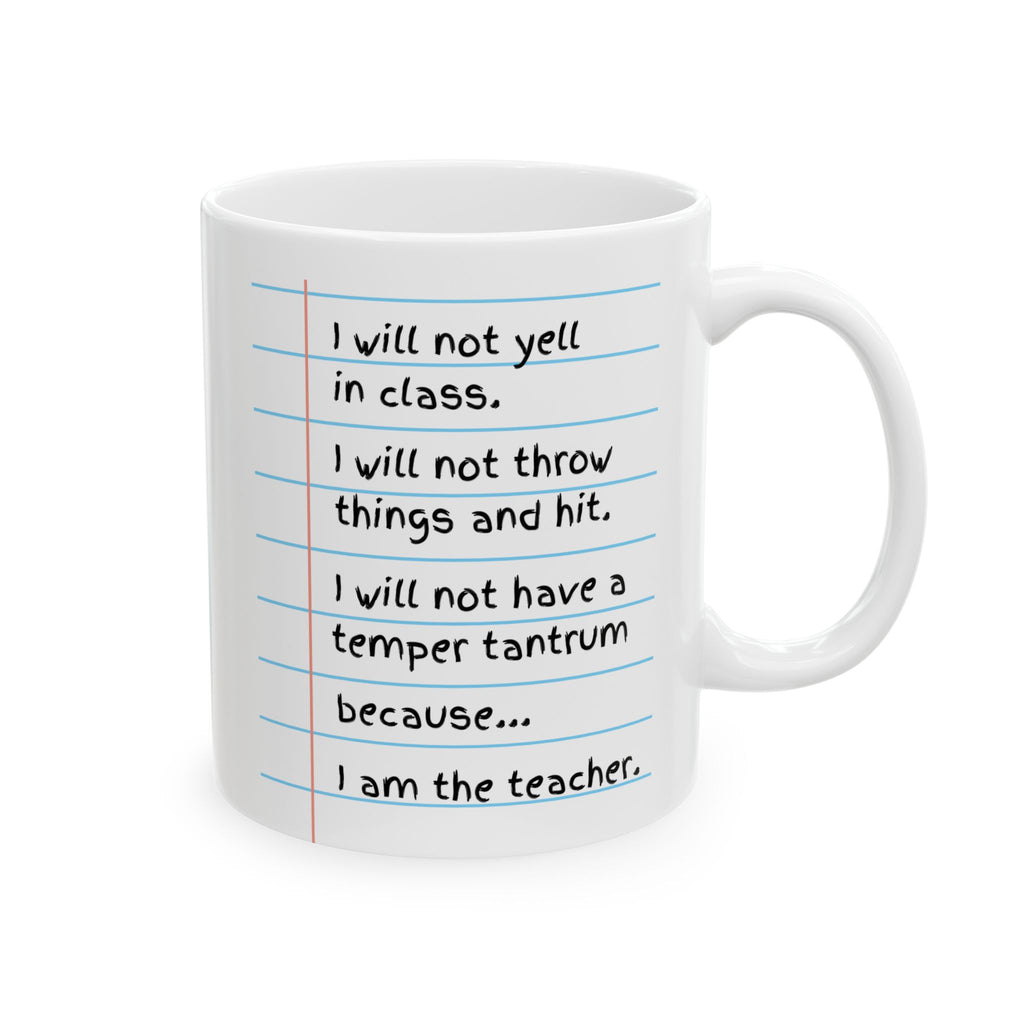 Teacher Appreciation Ceramic Mug, Gifts for Educators