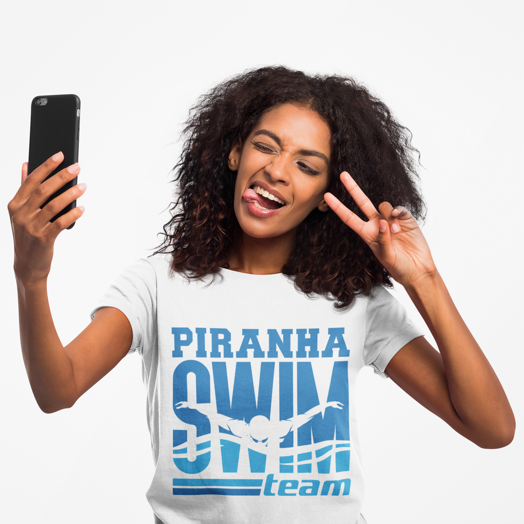 Unisex Piranha Swim Team Tee