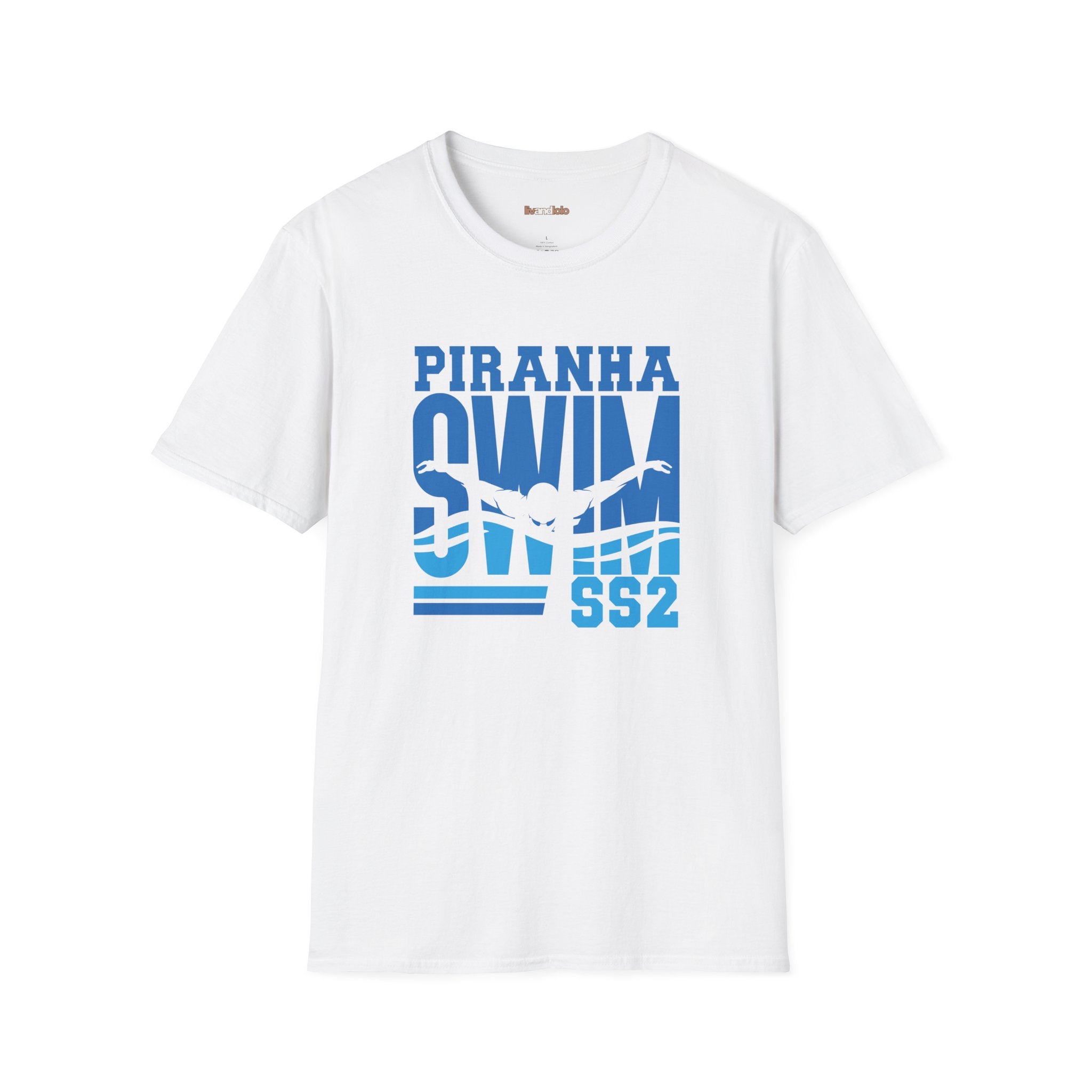 Adult Piranha Swim Team Tee