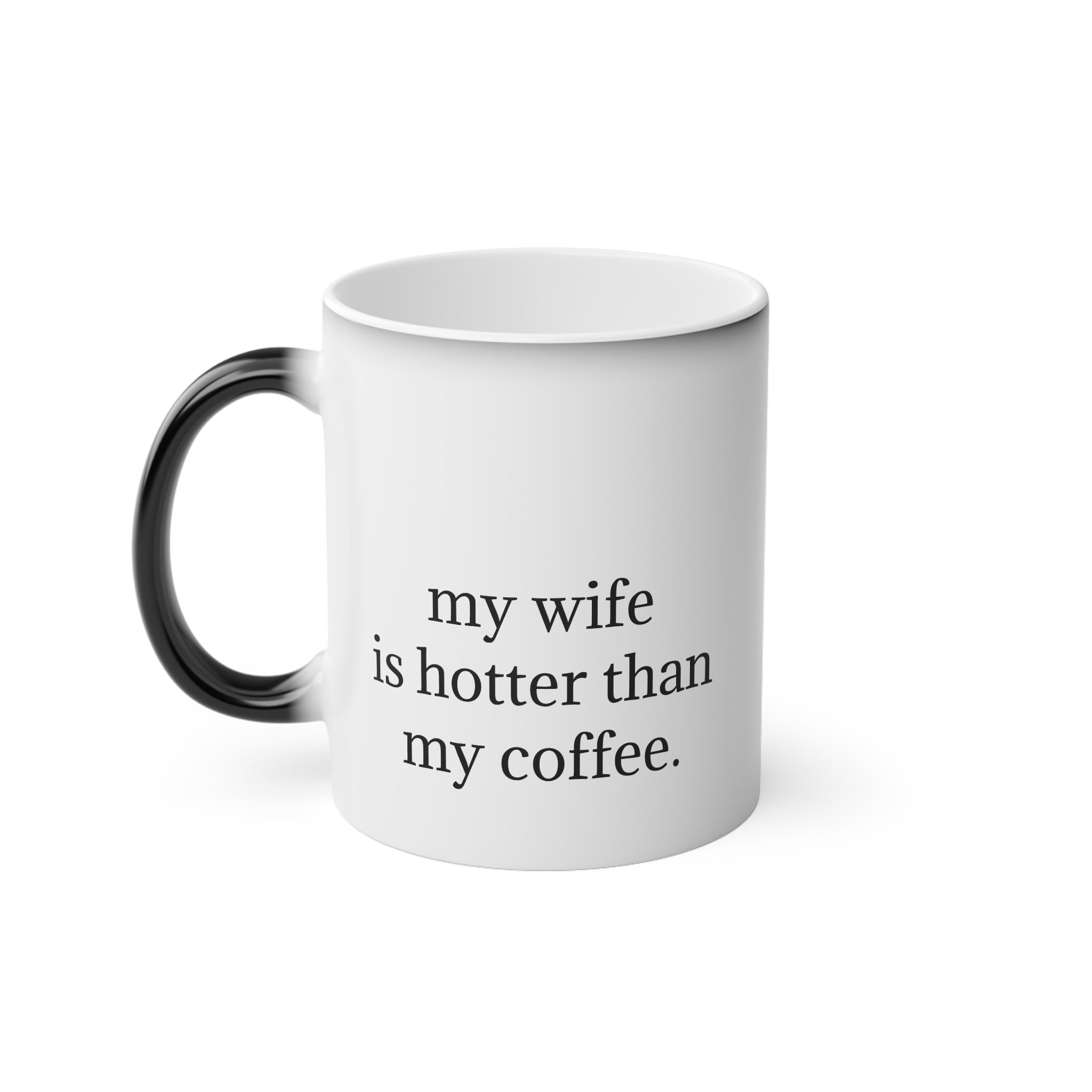 Color-Changing Coffee Mug — Heat Reveal