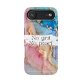 iPhone or Samsung Magnetic Case, "No Grit No Pearl"