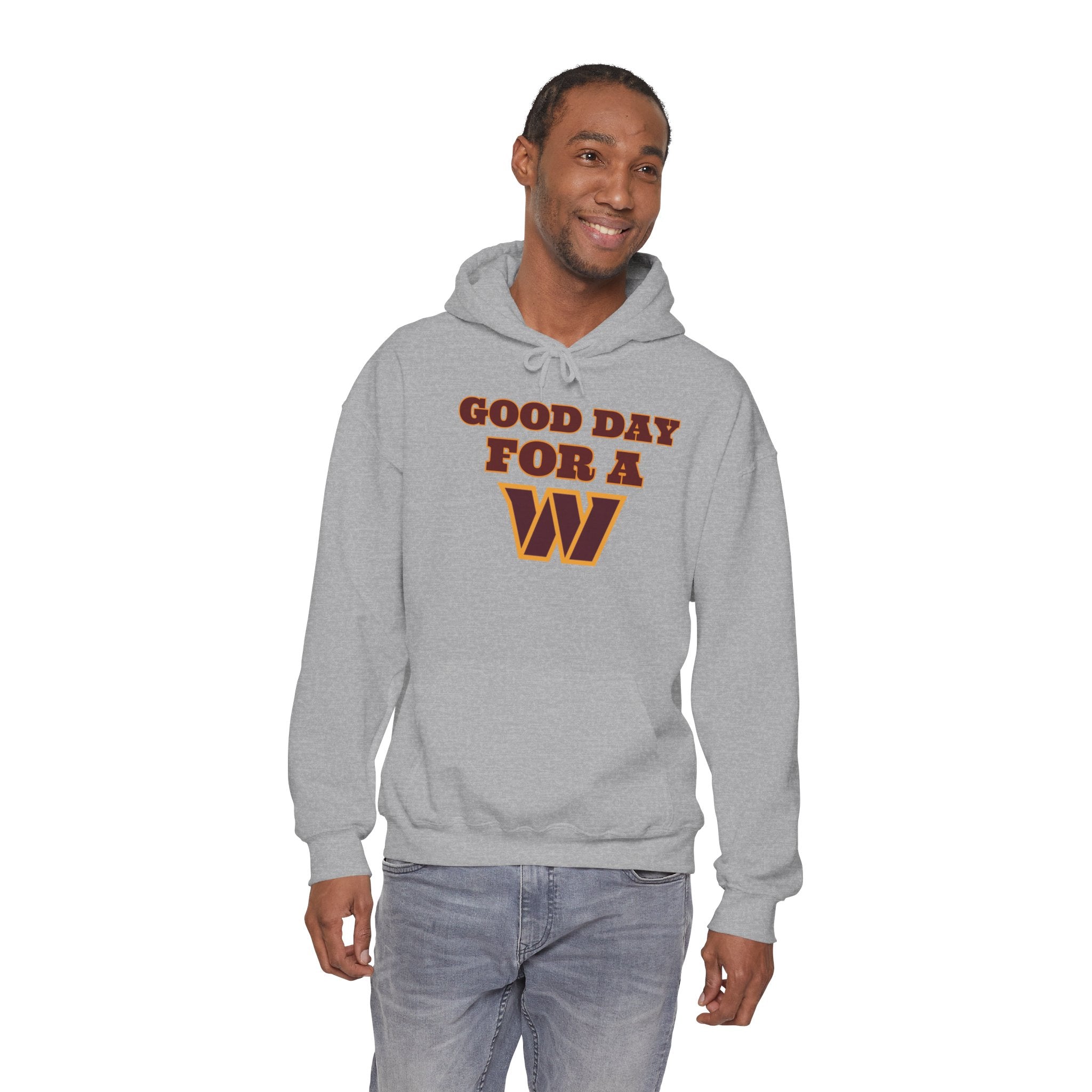 Fan Gear - Good Day for a W | Unisex Hooded Sweatshirt