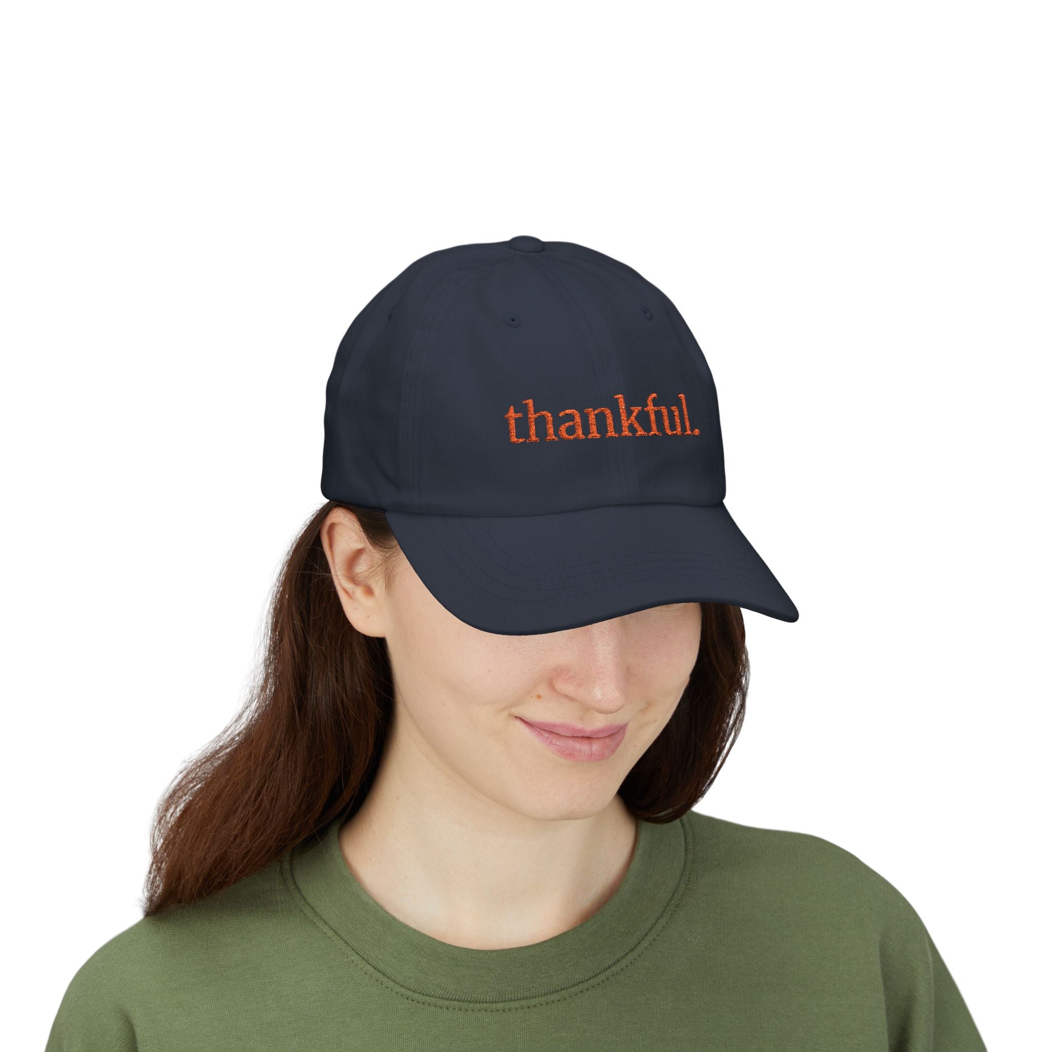 Thankful — Embroidered Cap