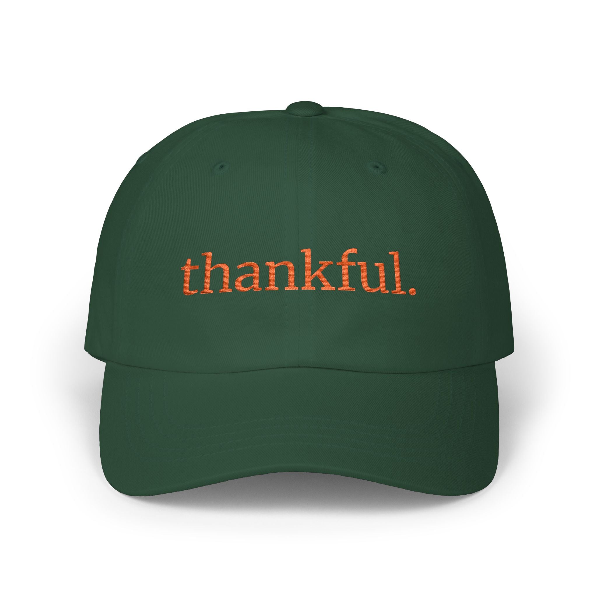 Thankful — Embroidered Cap