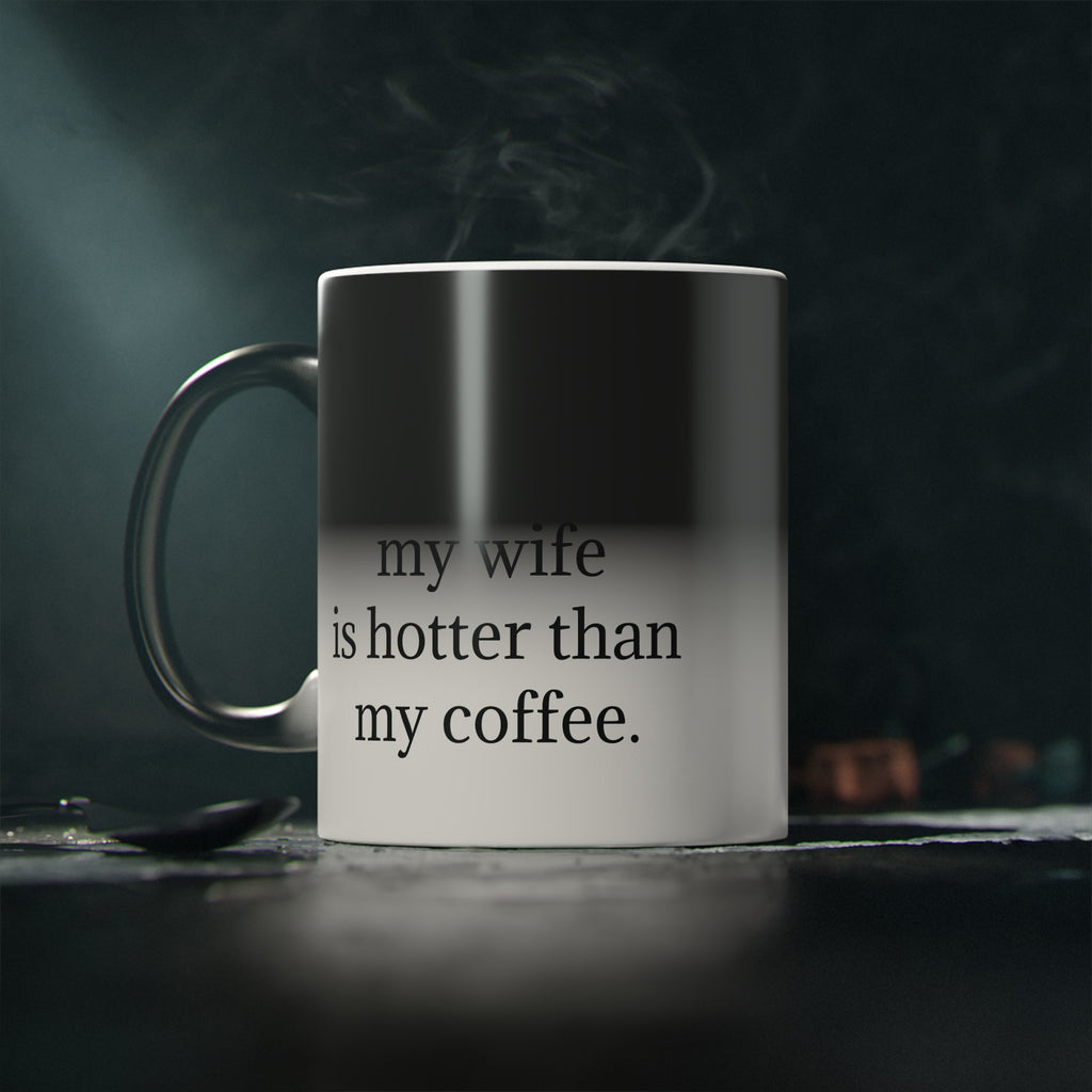 Color-Changing Coffee Mug — Heat Reveal