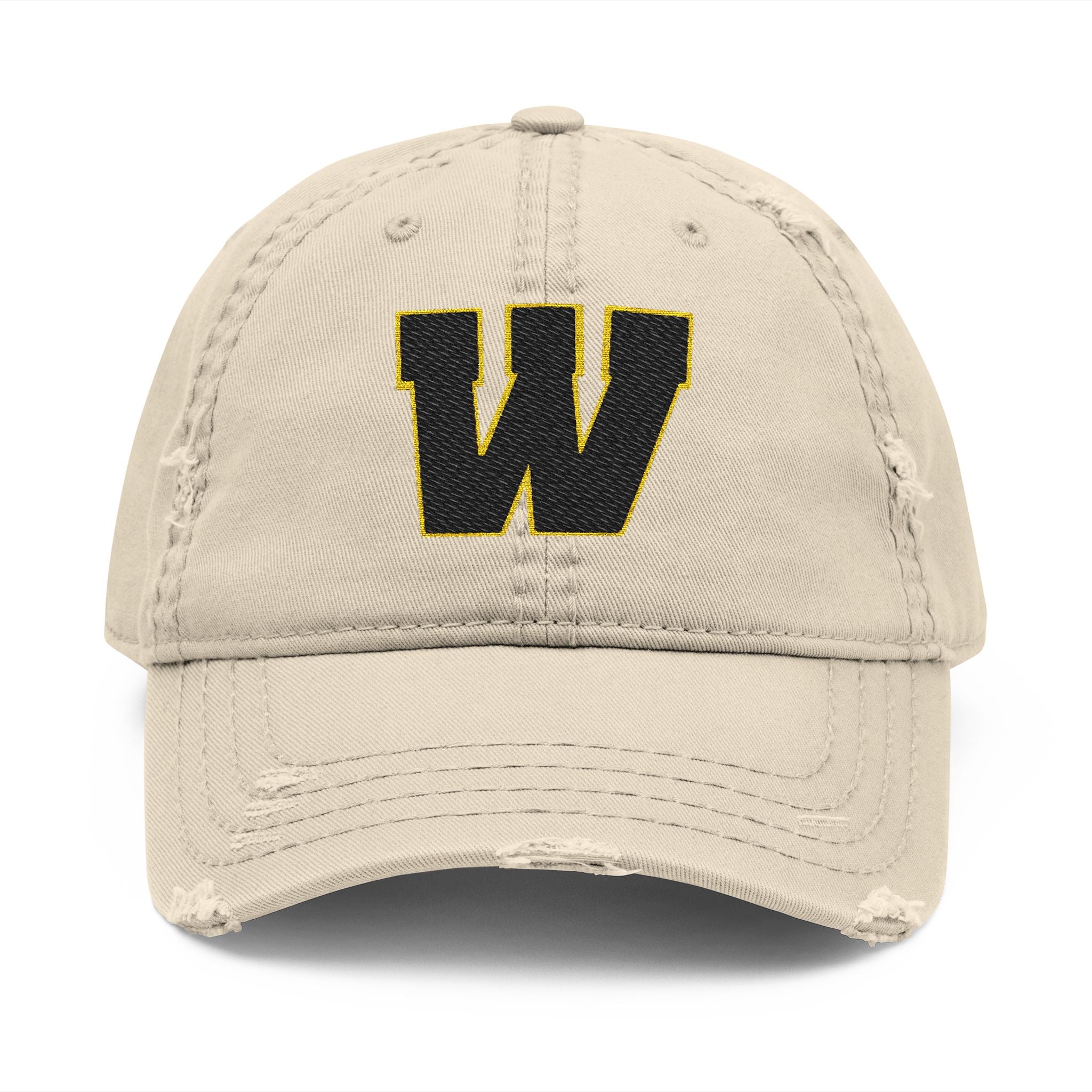Westfield Bulldogs | Distressed Dad Hat with Embroidered W