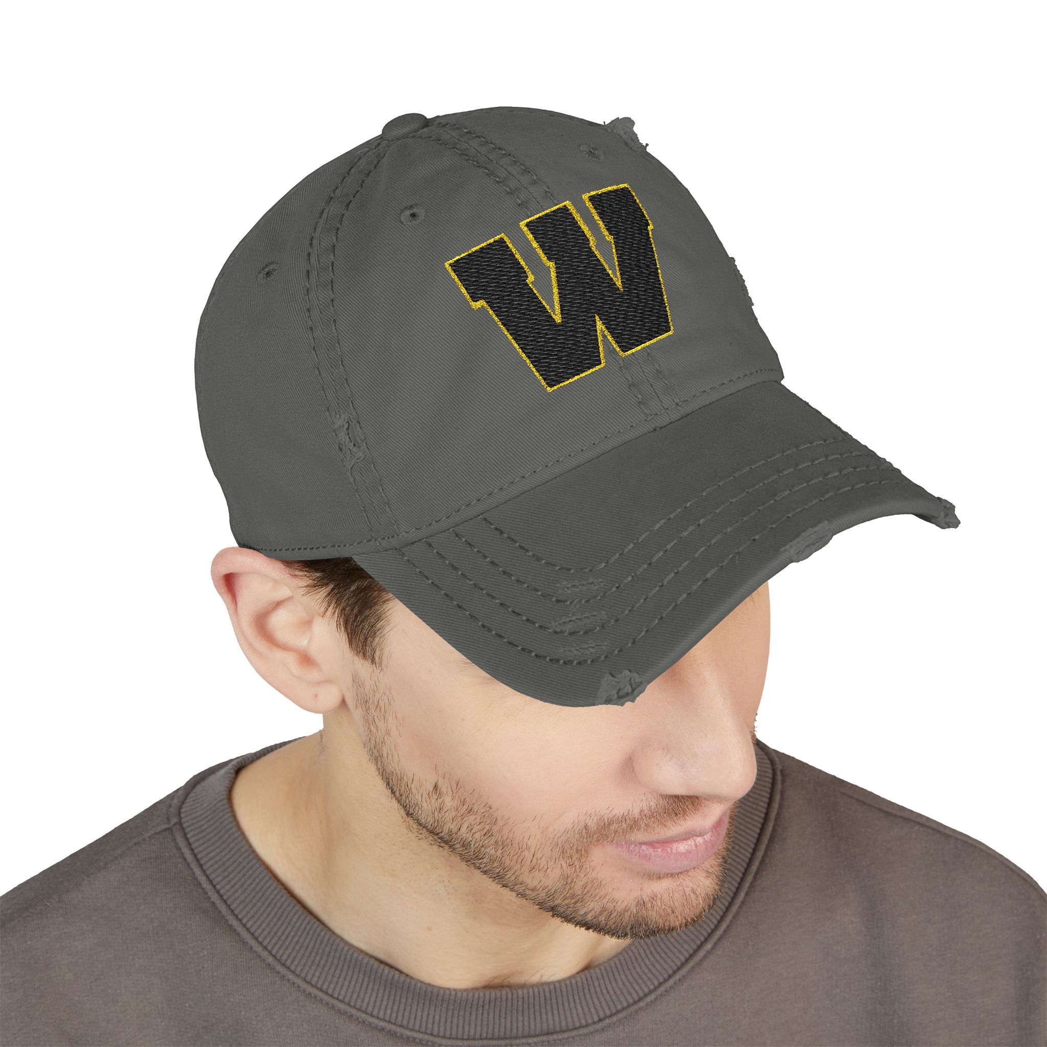 Westfield Bulldogs | Distressed Dad Hat with Embroidered W
