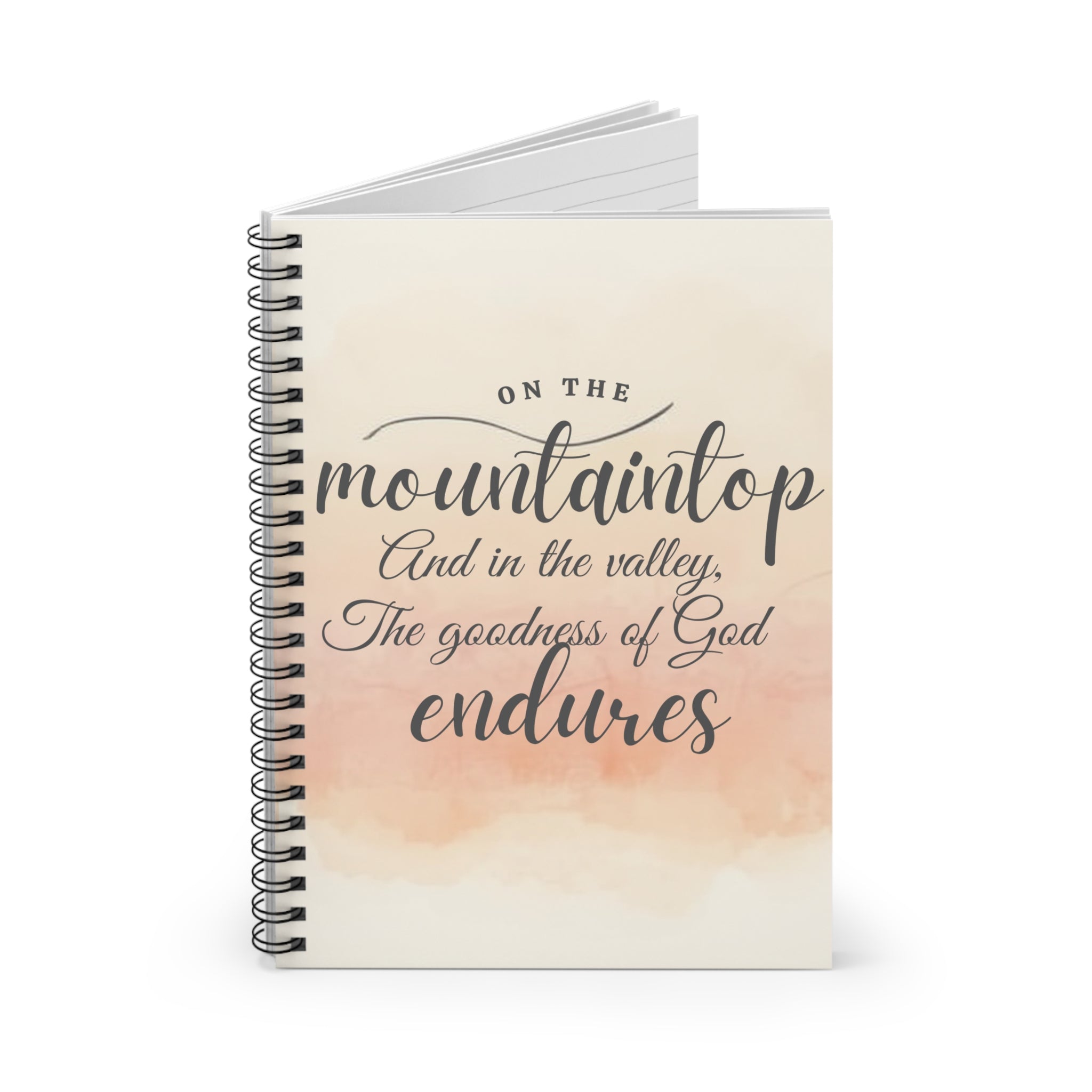 Spiral Bound Journal — The goodness of God endures